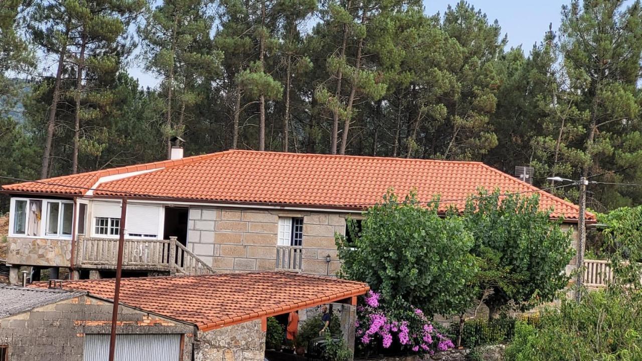 コマルカ・デ・オウレンセ Casa Do Cuco, Ribeira Sacraヴィラ エクステリア 写真
