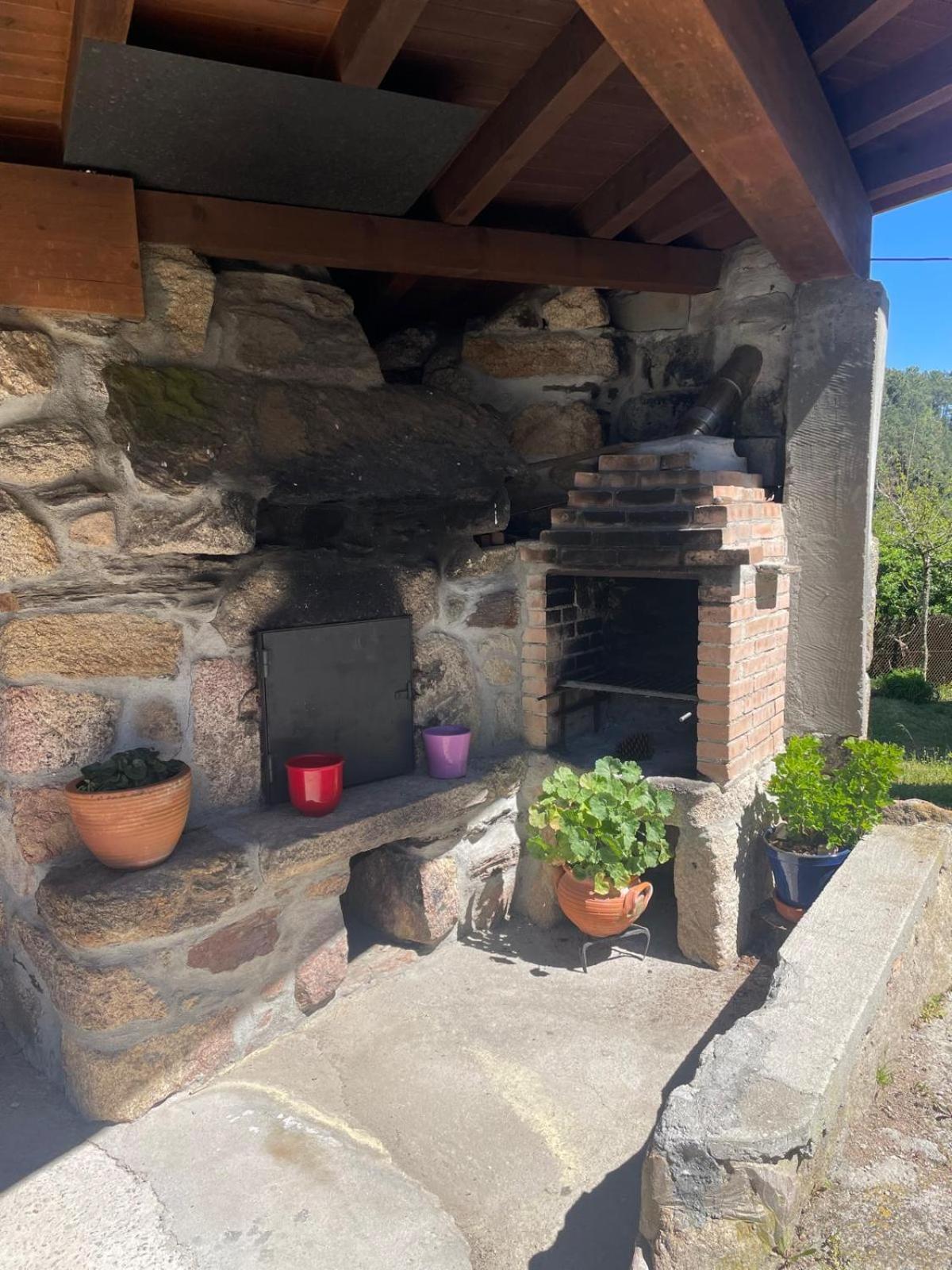 コマルカ・デ・オウレンセ Casa Do Cuco, Ribeira Sacraヴィラ エクステリア 写真