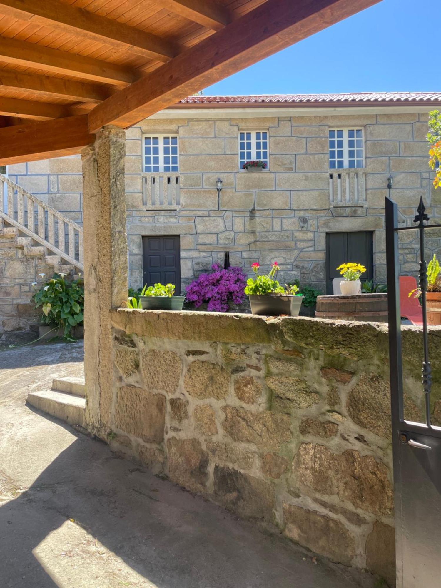コマルカ・デ・オウレンセ Casa Do Cuco, Ribeira Sacraヴィラ エクステリア 写真