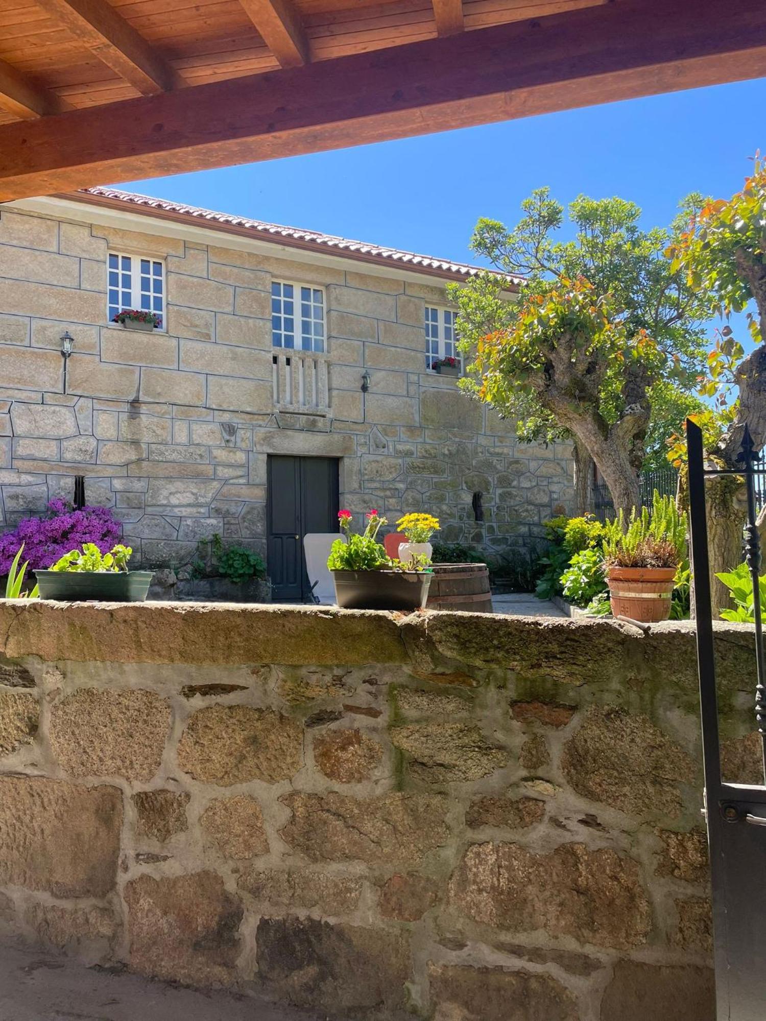 コマルカ・デ・オウレンセ Casa Do Cuco, Ribeira Sacraヴィラ エクステリア 写真